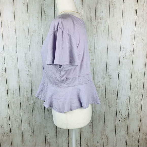 FREE PEOPLE We The Free Knot Me Tie-Front Crop Top - Picture 4 of 6